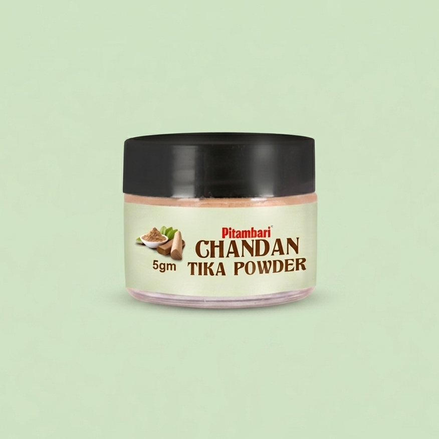 Pitambari Chandan Tika Powder- 5Gms